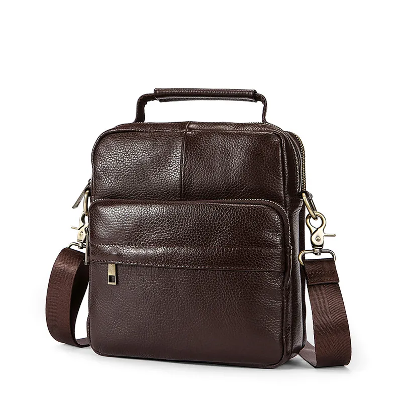 

Messenger Bag Men Genuine Leather Bags Casual Tote Small Flap Hot Sale Male Men's Shoulder Bags for man Crossbody Bags Handbags