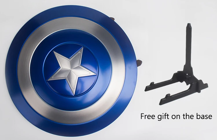 Мстители Капитан Америка Steve Rogers звезда круглый щит синий, алюминиевый сплав, красивые подарки, реквизит для фильмов