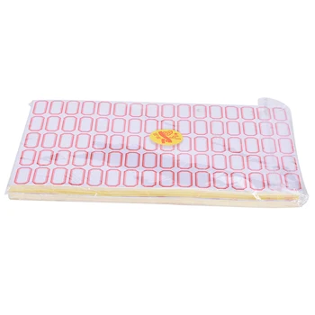 

60sheets/4800pcs Labels Tags Inventory Labels Notes Journal Blank Label White Self Adhesive Price Sticker School Office Supplies