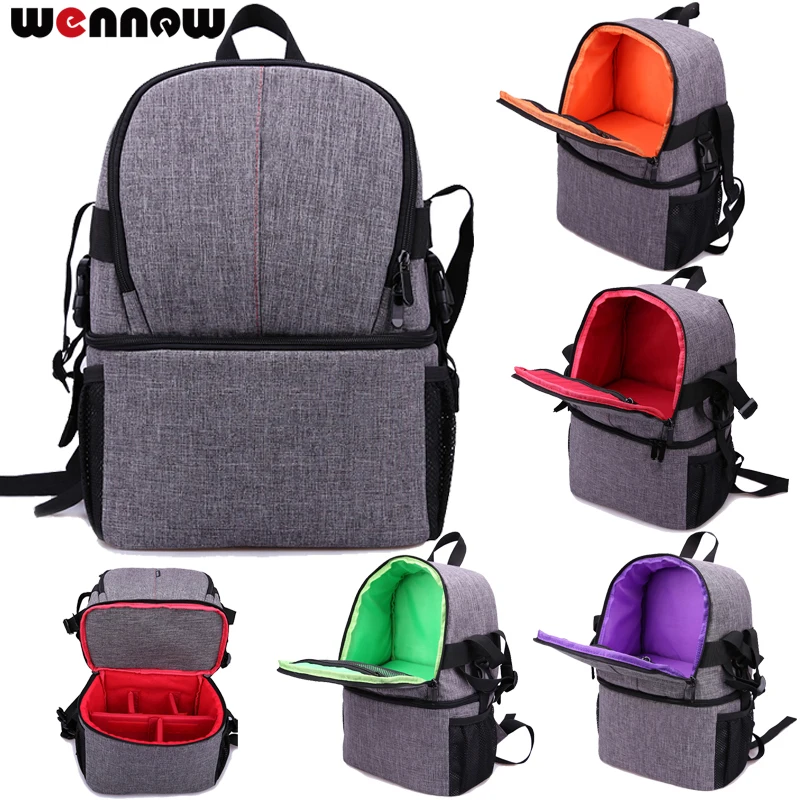 

wennew DSLR Camera Bag Photographer Backpack for Canon EOS Rebel SL2 SL1 T7 T7i T6i T6s T6 T5i T5 T4i T3i T3 T2i T1i XTi XSi XT