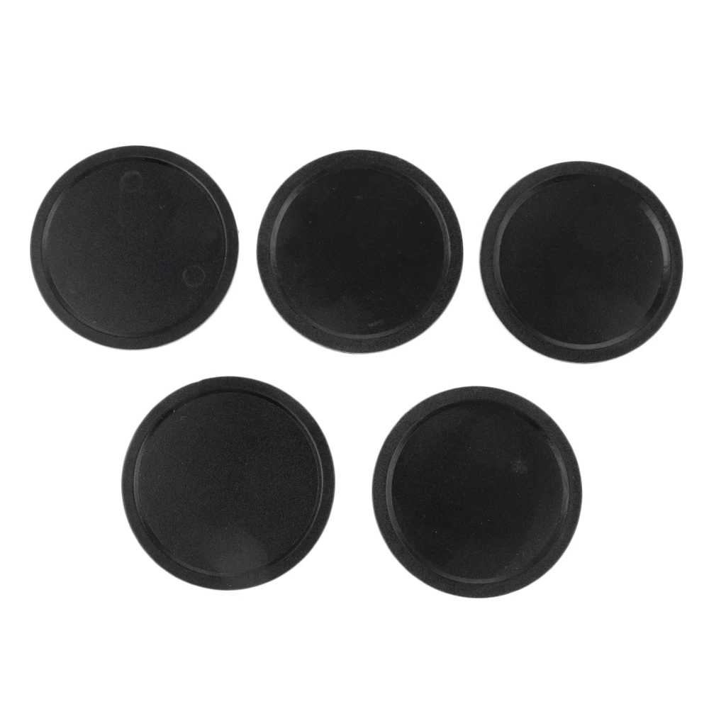 5 Pieces Air Hockey Table Replacement Pucks For Full Size Air Hockey Tables Standard Air Hockey Pucks Accessories