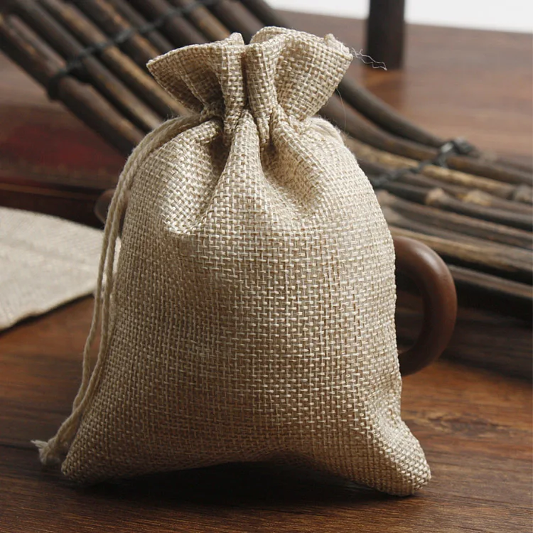 Natural Jute Hessian Drawstring Jewelry Gift Bag Sacks Rustic Country  Wedding Party Decoration Birthday Party Decorations - Gift Boxes & Bags -  AliExpress