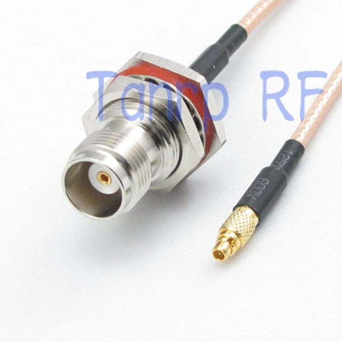 

6in MMCX male jack to TNC female jack RF adapter connector 15CM Pigtail coaxial jumper cable RG316 extension cable
