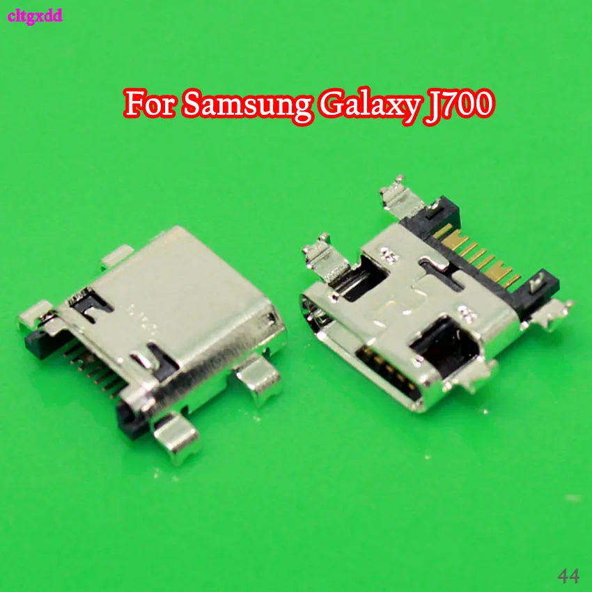 2 шт./лот USB зарядная док станция гнездо разъем для зарядки Samsung Galaxy J7 J700 J700F 2015 / J710