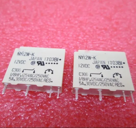 Горячая новинка реле NY12W-K NY12W 12W-K 12W 12VDC 5A 250VAC 4PIN | Обустройство дома
