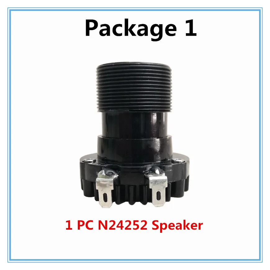 1PC Altoparlante Tweeter A Tromba 25mm Voice Coil Diaframma 8 Ohm Accessori Per Auto HiFi Acuti Per Home Theater Studio Audio Professionale - Foto 2