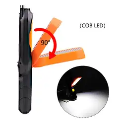 Прямая доставка светильник аварийный свет магнитный гибкий фонарик для осмотра USB Перезаряжаемый для ночной эксплуатации рыбалки