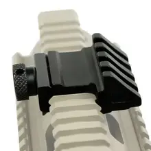 Тактический 45 градусов смещение рельс крепление быстрый выпуск Picatinny Weaver Универсальный рельс 20 мм охотничий прицел крепление