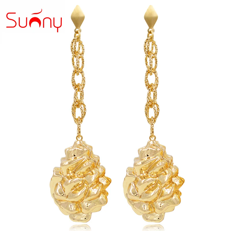 Sunny Jewelry модные ювелирные изделия 2020 длинные висячие Висячие серьги для женщин