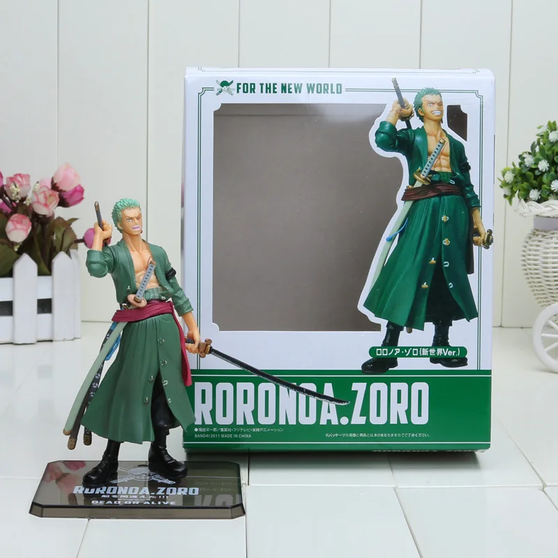 

15cm/6inch One Piece Japanese Anime Cartoon Two Years Later Roronoa Zoro Action Figures PVC Toy Doll Model
