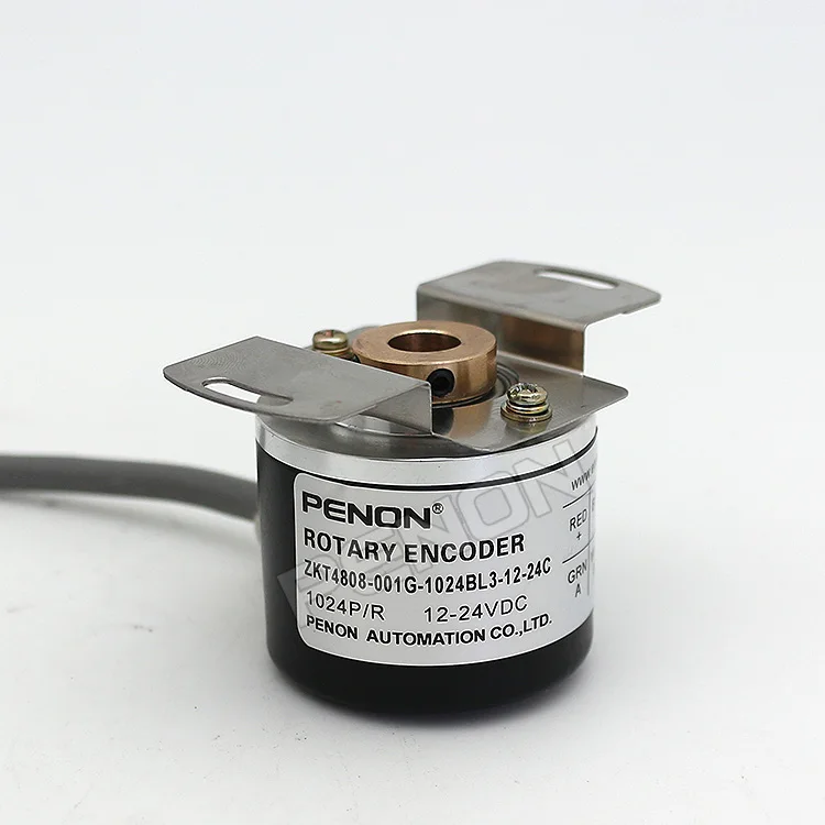 

Hot ZKT4808-001G-1024BL3-12-24C 1024 line rotary encoder aperture 8mm