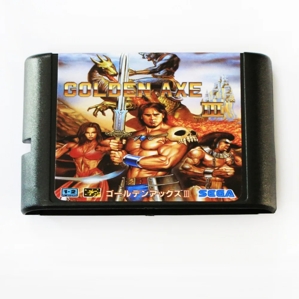 

Golden Axe III 16 bit MD Game Card For Sega Mega Drive For SEGA Genesis
