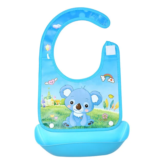 Aliexpress.com : Buy Silicone Baby Bandana Bibs Lovely Animals Meals