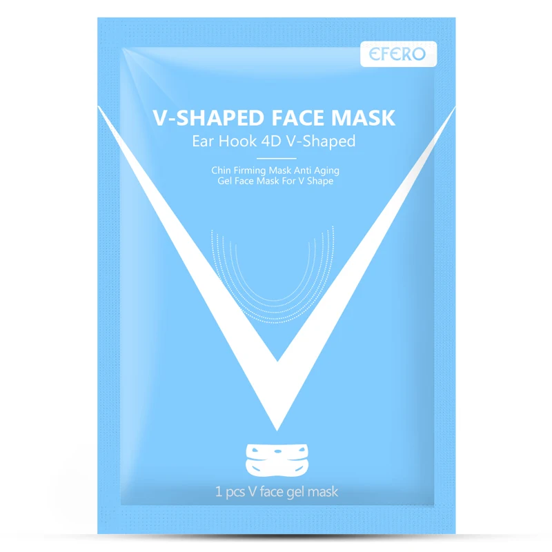 Новое поступление укрепляющая 4D маска для лица V линия для похудения подъемное формирование Отбеливающая увлажняющая Осветляющая Маска Уход за кожей
