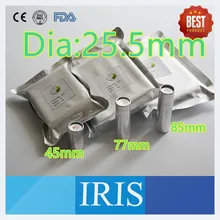 Образец 20 штук Алюминий трубка Стоматологическая Полный картриджи с K1 K2 K3 зубной протез из смолы для изготовления гибких зубных протезов 45 мм 77 мм 85 мм