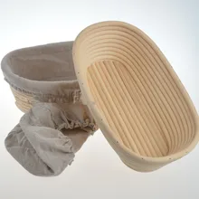 2 х 1" /25 см овальная Brotform Banneton хлеб пробных доказывая корзина freep& P F 750 г