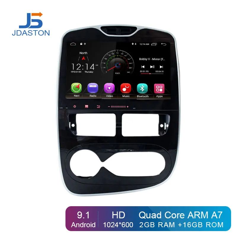 Perfect JDASTON Android 9.1 Car DVD Player For RENAULT Clio 2015 2016 2017 WIFI GPS Navigation 1 Din Car Radio Stereo Car Multimedia 0 Perfect JDASTON Android 9.1 Car DVD Player For RENAULT Clio 2015 2016 2017 WIFI GPS Navigation 1 Din Car Radio Stereo Car Multimedia 0