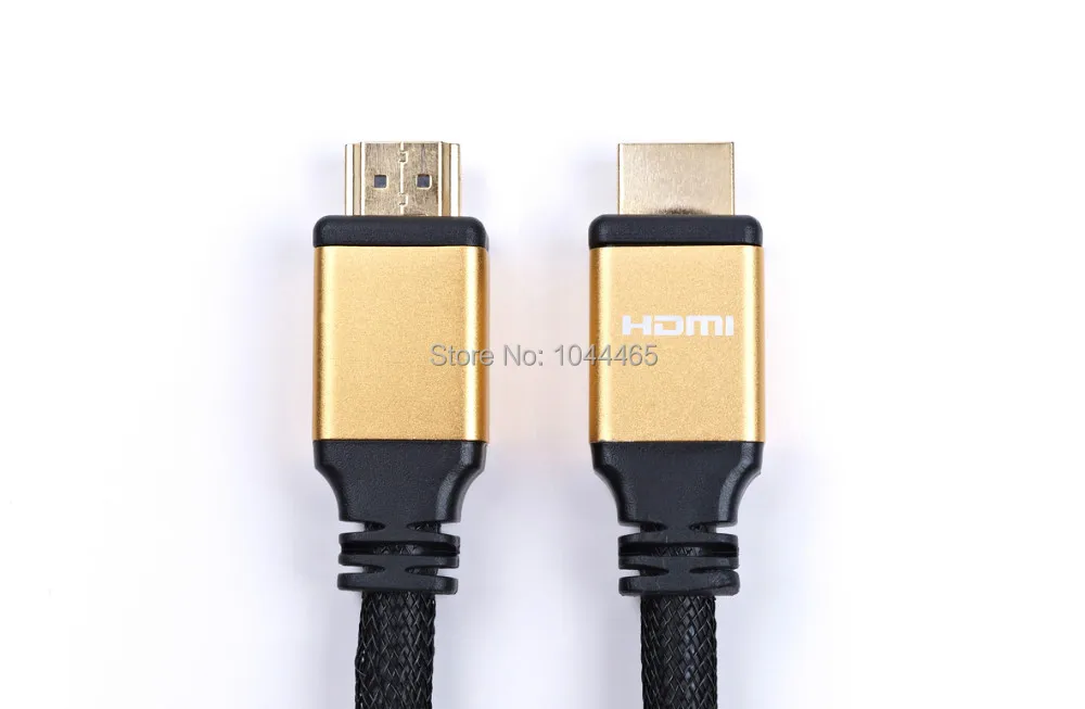 100 шт./лот 1.5 м 5ft 1.4 В ультра высоких Скорость HDMI кабель 4 К x 2 К с Ethernet позолоченные м/м 1.4 В 3D 4 К x 2 К