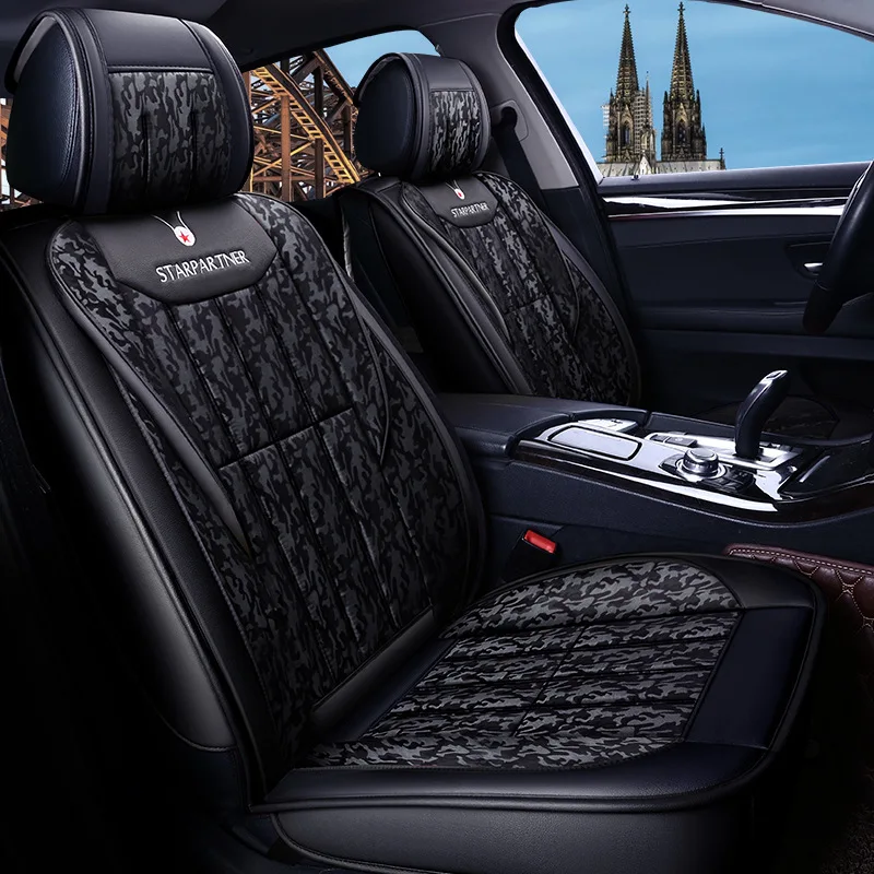 Car seasons universal seat cover covers auto accessories for BMW 5 Series E39 E60 E61 F07 F10 F11 F18 525 530d g30 g31 e34 2018 |
