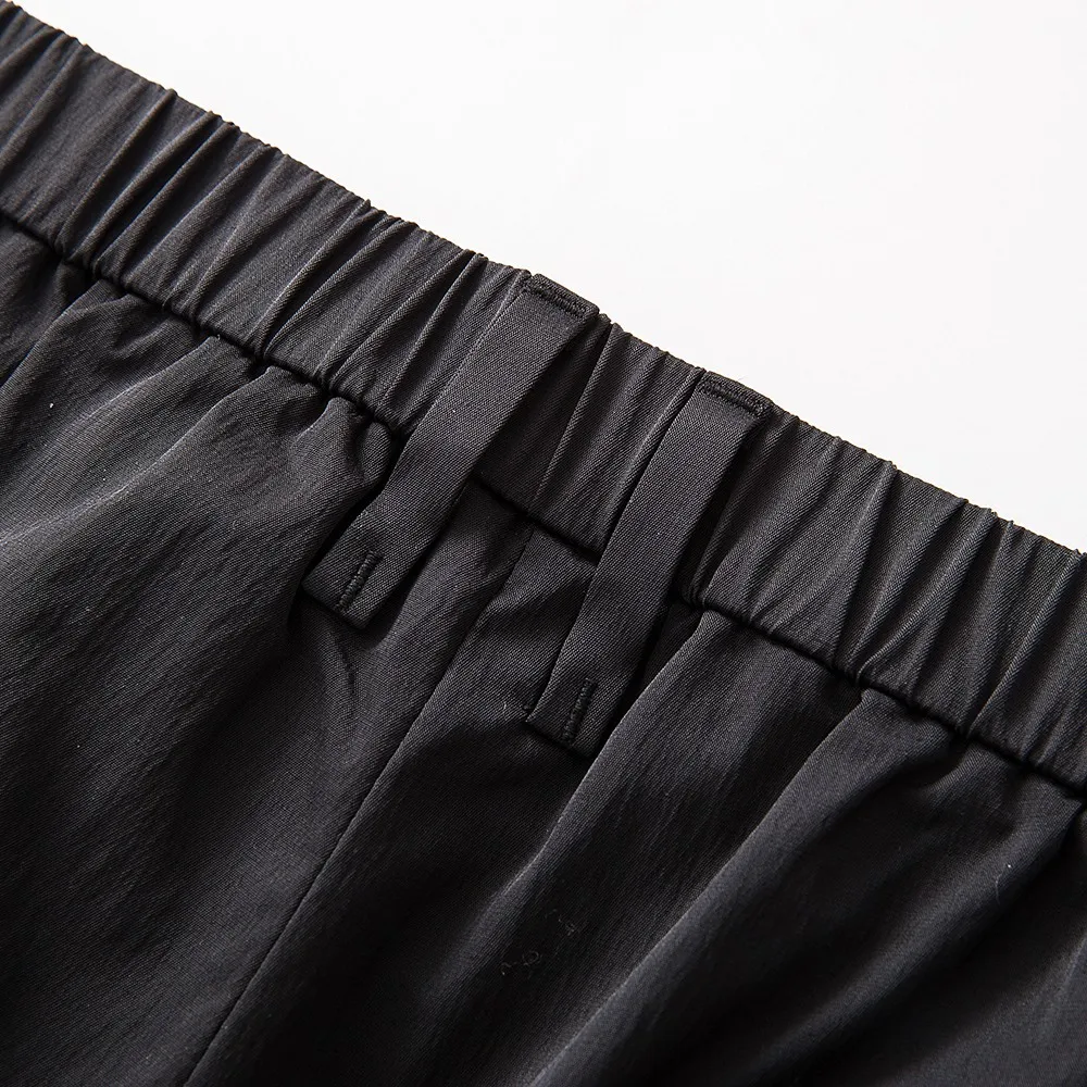 Metersbonwe мужские летние повседневные короткие штаны модные деловые Стильные шорты в уличном стиле однотонные дышащие размера плюс