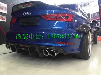

Fit for AUDI 15-16 S3 A3 modified carbon fiber rear wing rear spoiler wing
