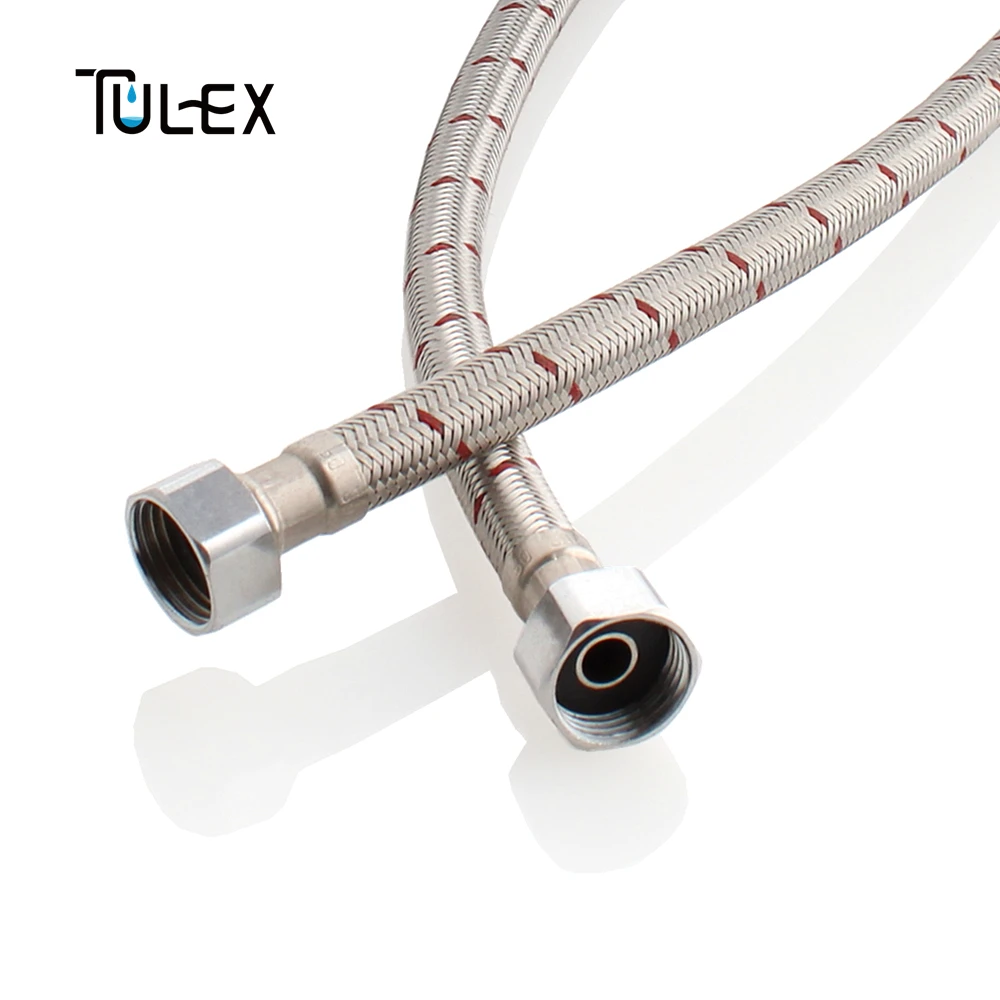 TULEX السباكة خرطوم ملحقات الحمام الفولاذ المقاوم للصدأ دش خرطوم 400 مللي متر/500 مللي متر أنبوبة سباكة المرحاض خرطوم وقف صمام موصل TULEX السباكة خرطوم ملحقات الحمام الفولاذ المقاوم للصدأ دش خرطوم 400 مللي متر/500 مللي متر أنبوبة سباكة المرحاض خرطوم وقف صمام موصل