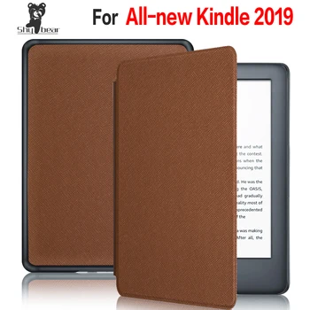 

Folio PU Leather Case for All-new Kindle, for 2019 Kindle 10th E-book Magnet Flip Free Gift