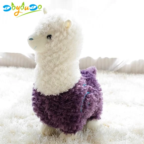 Милая плюшевая Alpacasso игрушка мягкие Животные куклы-альпаки Kawaii лама пакос мультфильм Детские куклы Brinquedos 20/35/45 см