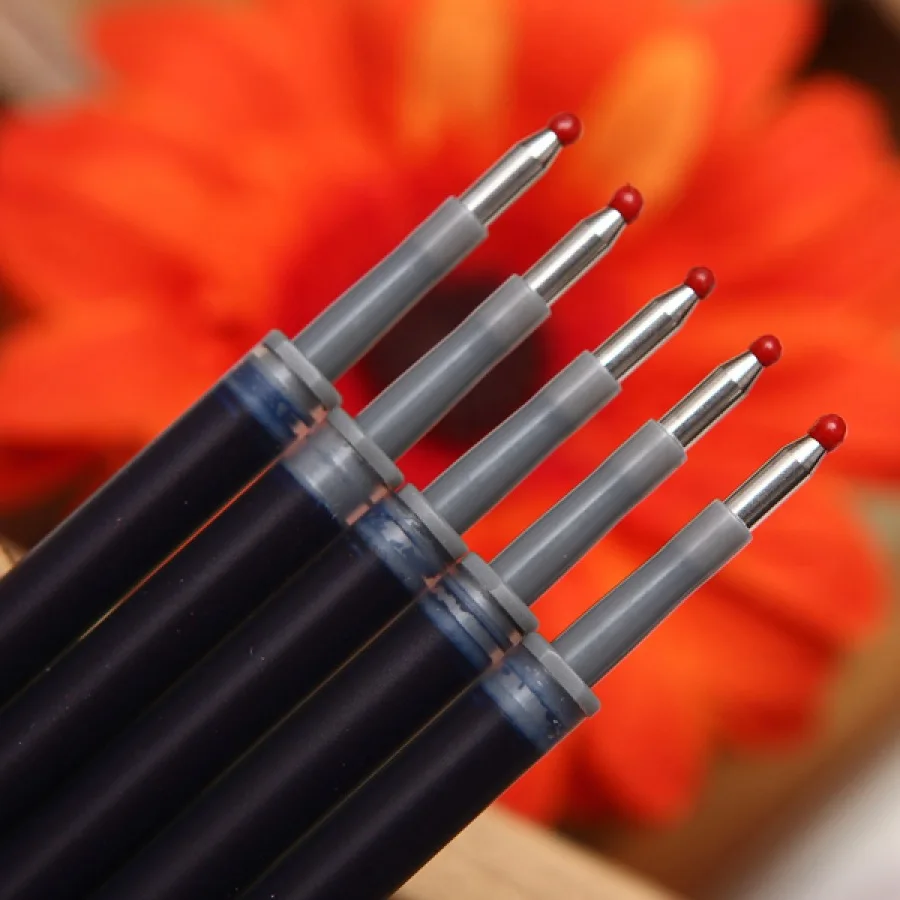 

5pcs Refill stationery for core G-5 length 110mm 0.5mm gel pen office and school pen for study writing gel-ink pen refill