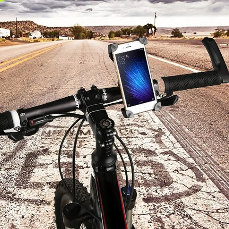  Universal 360 Rotierenden Fahrrad Telefon Halter Fahrrad Lenker Clip Halterung Für iPhone X 8 7 Bik