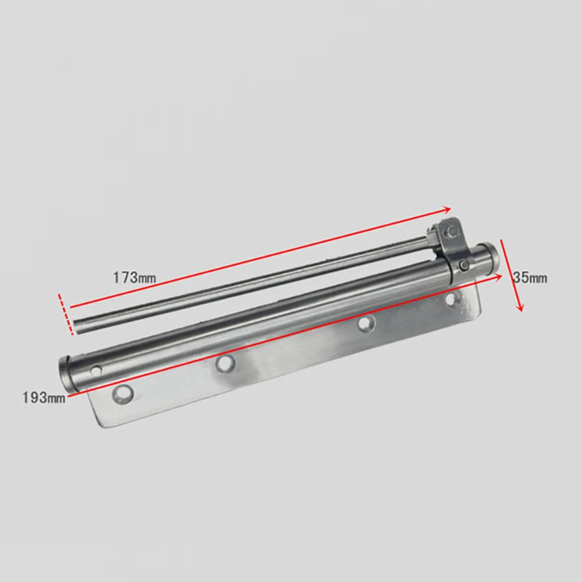 Огнестойкая дверь аппаратная мебель регулируемый Дверной доводчик из нержавеющей стали Автоматическая пружинная защелка шарнир для домашнего офиса