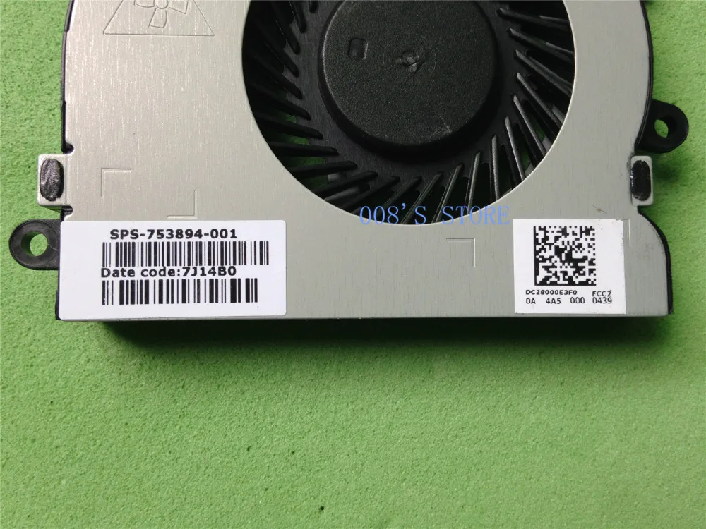 DXCCC Laptop CPU Cooler Fan for HP 15-G000 15-G100 15-R000 15-R100 15-G029WM CPU Ventilateurs de processeur 753894-001 DXCCC Laptop CPU Cooler Fan for HP 15-G000 15-G100 15-R000 15-R100 15-G029WM CPU Ventilateurs de processeur 753894-001