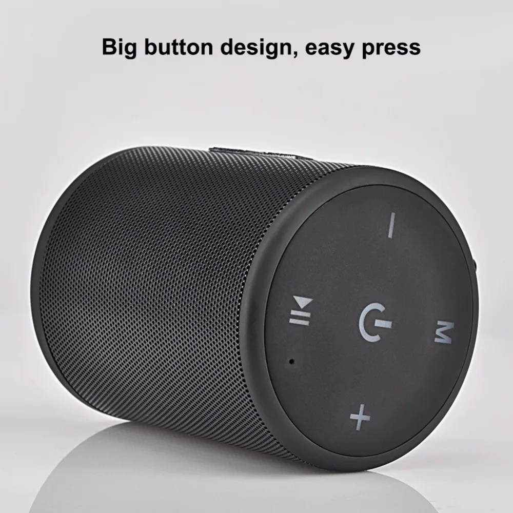 Sago уличный Портативный беспроводной Bluetooth динамик водонепроницаемый супер бас
