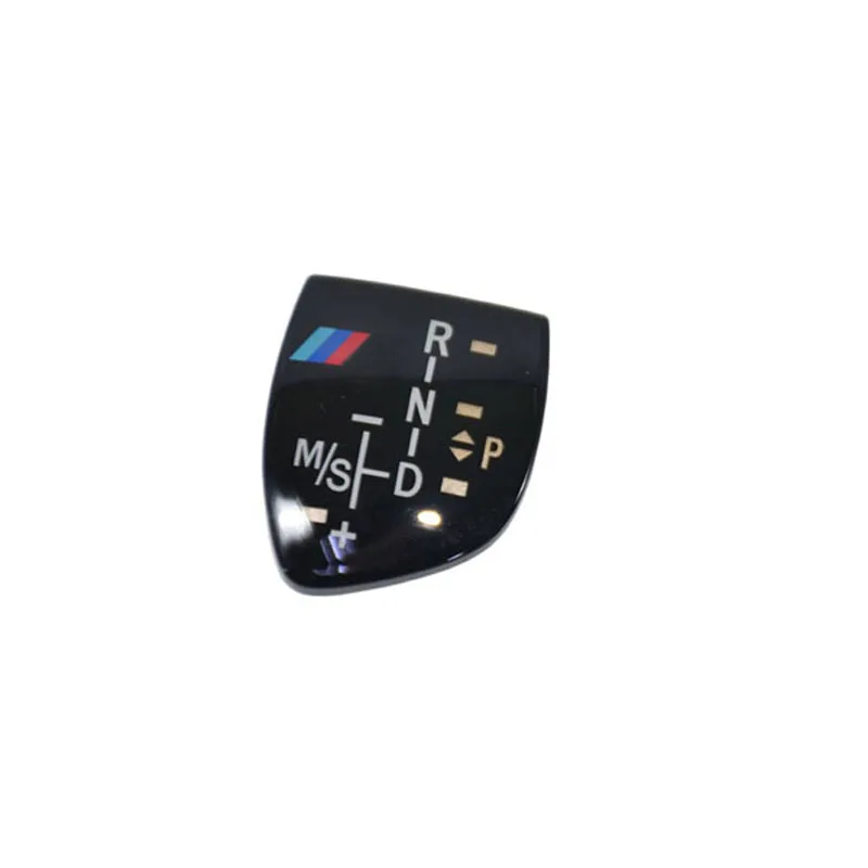 SRXTZM 1pcs 3D M logo Gear Shift Knob Sticker Cover For BMW F30 M3 M5 X1 X3 X4 X5 X6 F20 E92 E36 E46 E60 E39 E38 E90 Car-styling