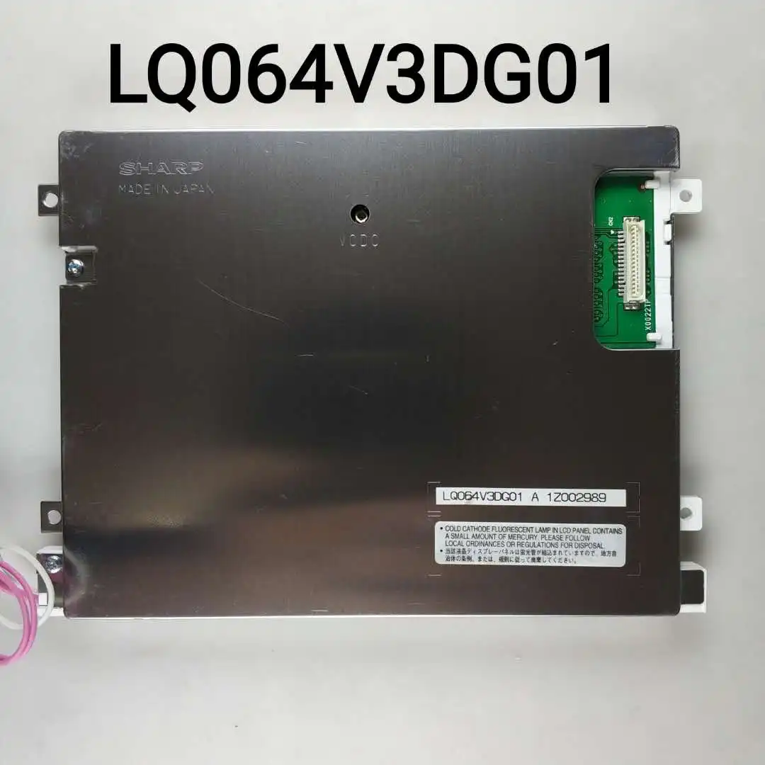 

6.4 Inch LQ064V3DG01 Original 6.4'' Inch 640*480 LCD Industrial Control Display Screen Panel Free Shipping