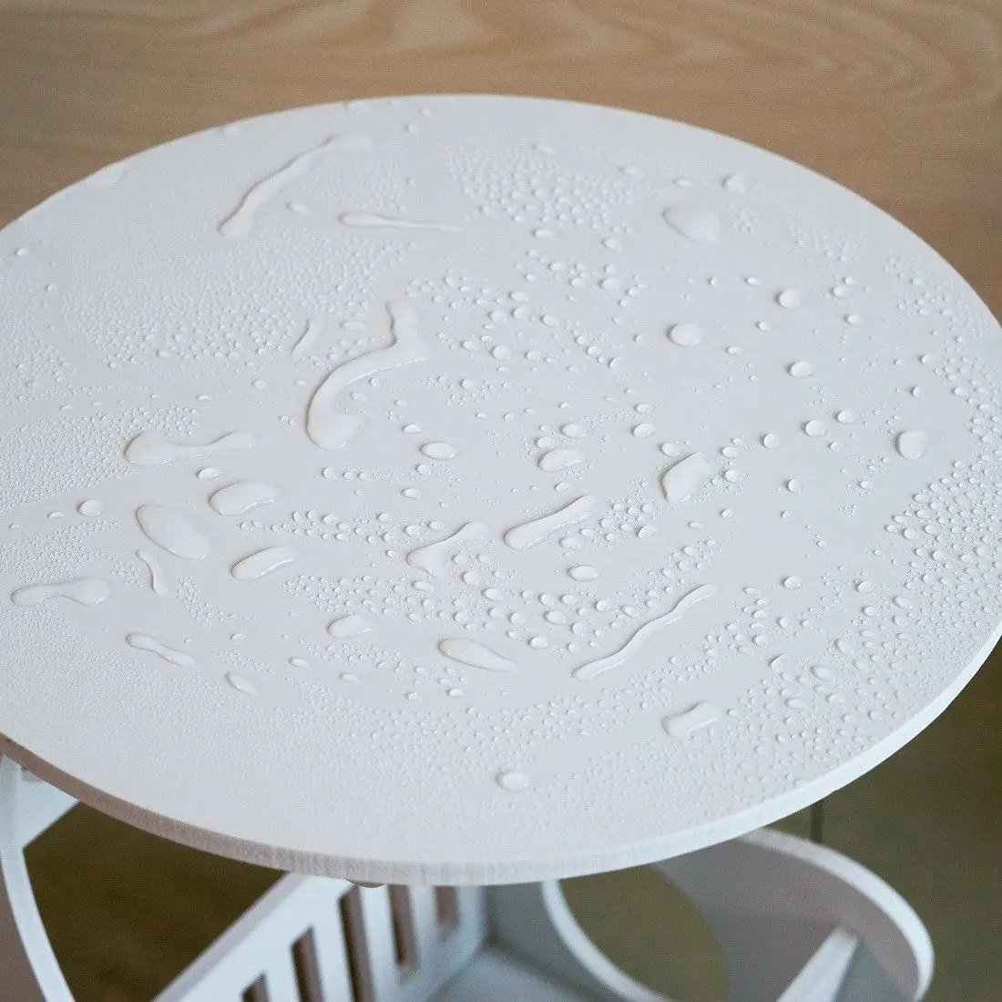 Oval End Table Coffee Couch TV Snack Chair Sofa Tray Side Wood w/ Magazine Rack