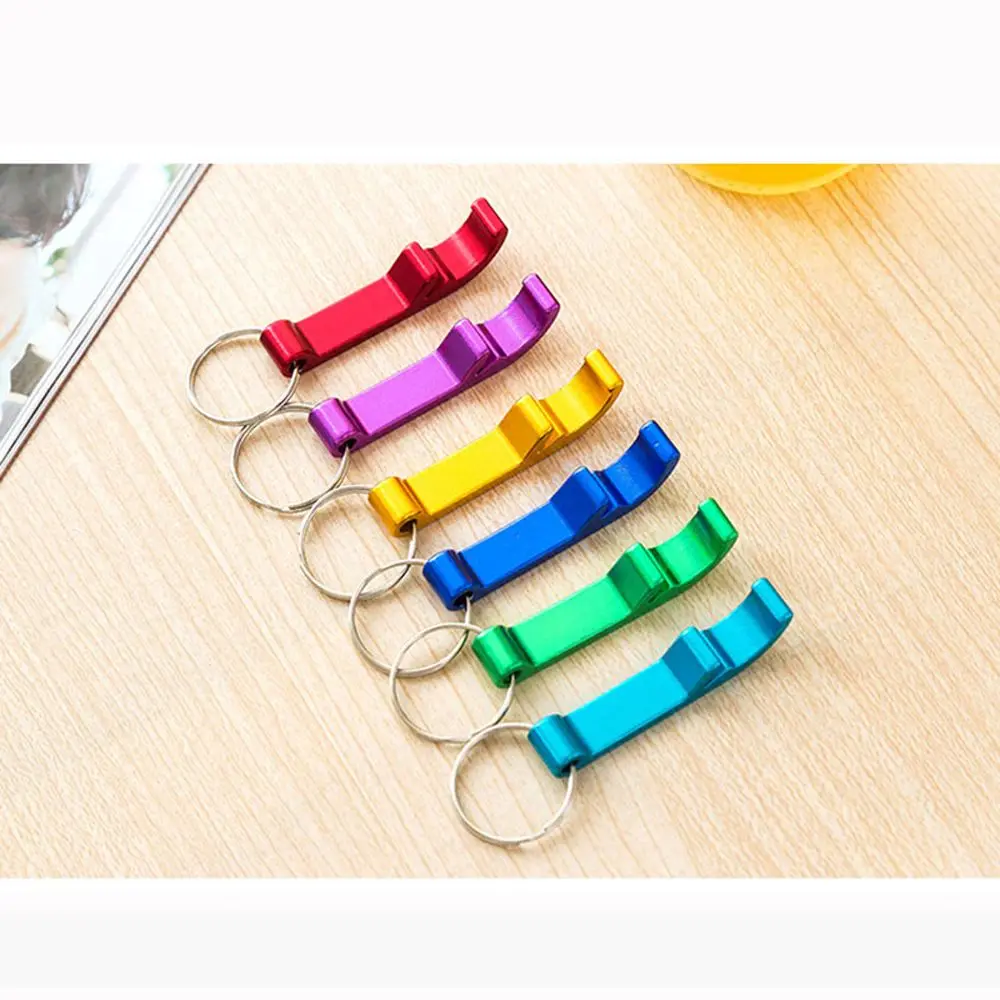 1pc Metal Bottle Opener Tool Key Ring Keychain Bierbar Claw Geschenk