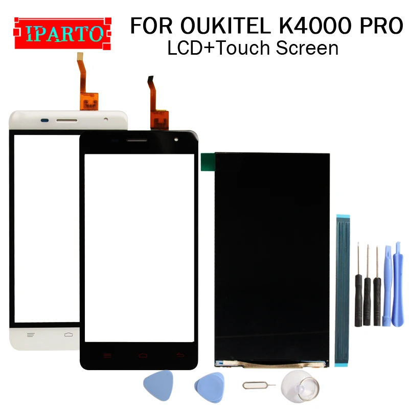 5 0 дюймов OUKITEL K4000 PRO ЖК дисплей + кодирующий преобразователь сенсорного экрана в