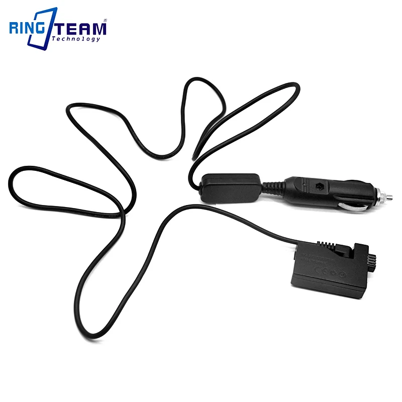 

Car Cigarette Lighter Adapter + DR-E5 Coupler for Canon Digital EOS Rebel XSi XS 450D 500D 1000D Kiss F X2 X3 T1i DSLR Cameras
