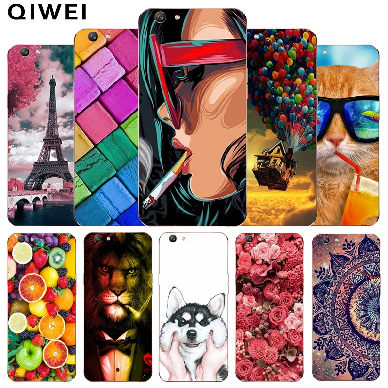 

for oppo f1s Case Cover 5.5'' Fashion Soft silicone TPU Back Case For OPPO F1S A59 a59m a1601 Phone Cover Funda Coque A 59 Cases