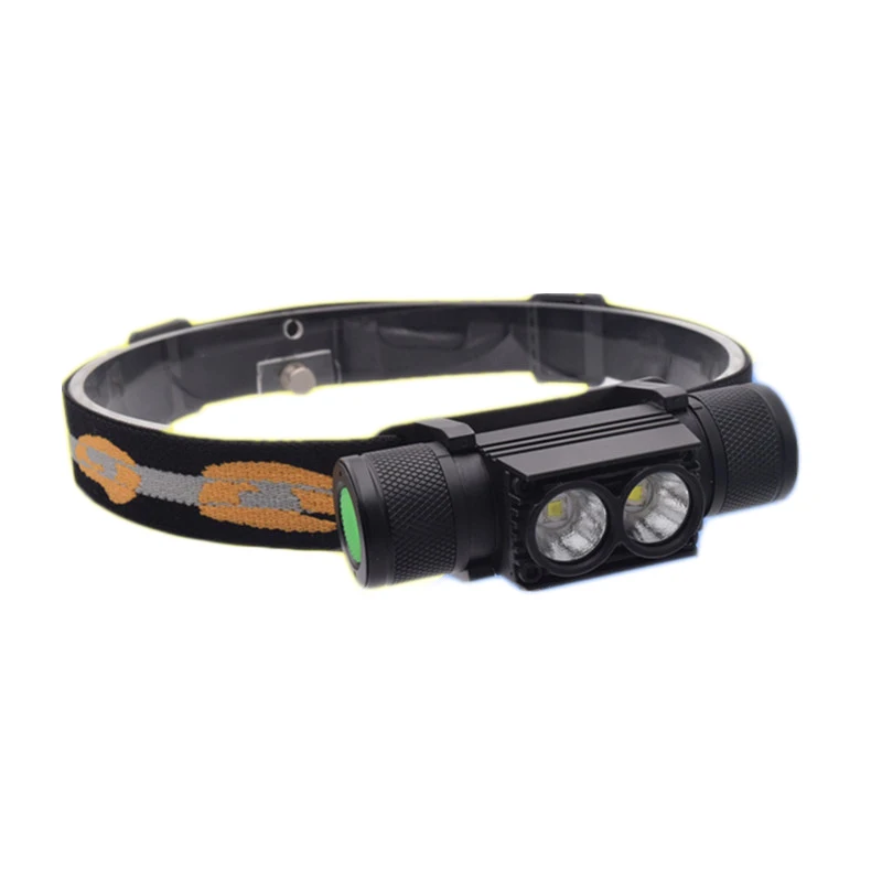 Jiguoor D25 1650LM 2 x XPL светодиодный 6 режимов Мощный водонепроницаемый налобный фонарь