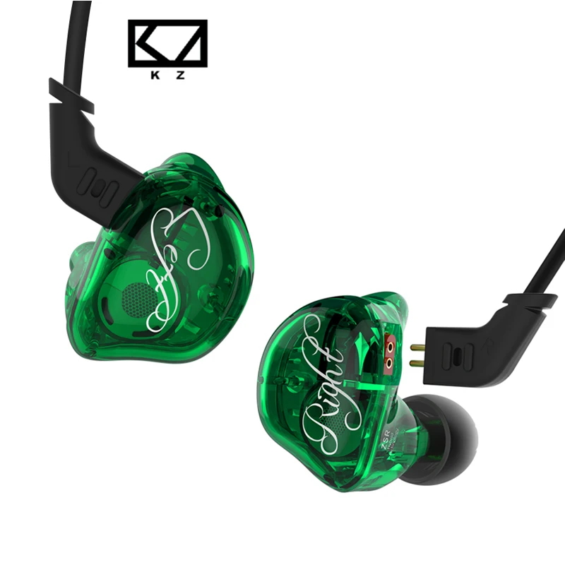 

2018 KZ ZSR Balanced Armature With Dynamic In-ear Earphone 2BA+1DD Unit Noise Cancelling Headset With Mic 2PIN Replacement Cable