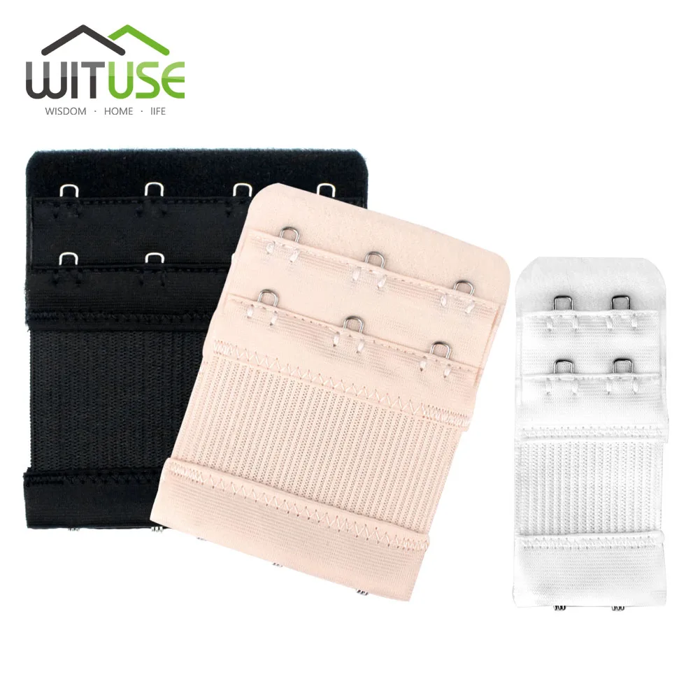 

Bra Extension Back Lingerie Strap Extender Replacement 2 Rows Prolong Tools Replacement Clasp Sewing Tool Intimates Accessories