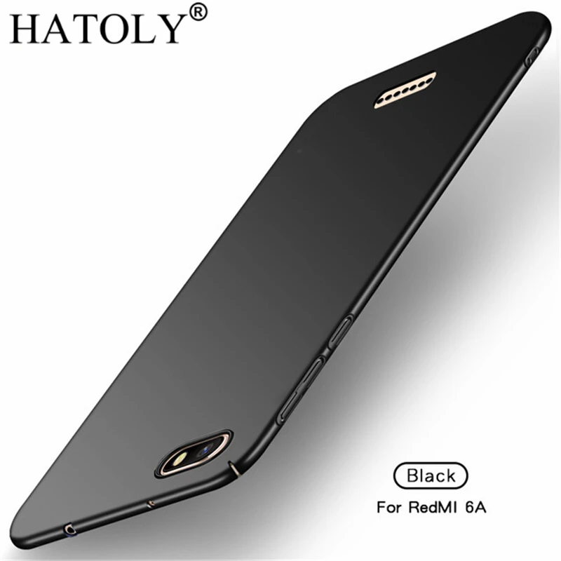 

For Smooth Cover Xiaomi Redmi 6A Case Ultra-thin Hard PC Protective Back Case for Xiaomi Redmi 6A Free Shipping HATOLY