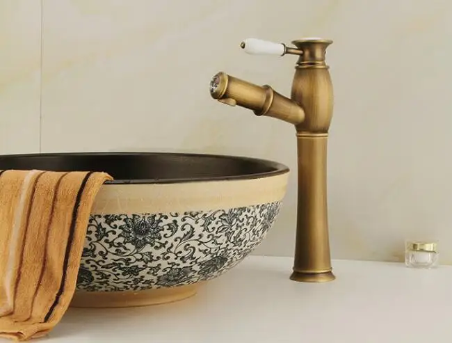 Brass Copper Sink Kitchen Faucet bathroom & kitchen pull out taps mixer hot and cold water basin faucets tap bathroom accessory Brass Copper Sink Kitchen Faucet bathroom & kitchen pull out taps mixer hot and cold water basin faucets tap bathroom accessory