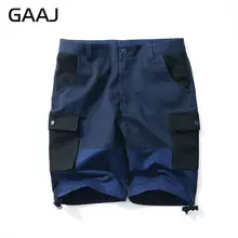 Новинка года; мужские спортивные шорты с карманами; летние хлопковые повседневные шорты в стиле хип-хоп и рабочая летняя одежда; цвет темно-синий, черный;# RD42Z