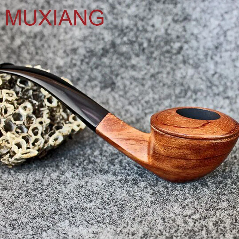 High Quality kevazingo wood Tobacco Pipe Handmade Pipe Diamond Beginner