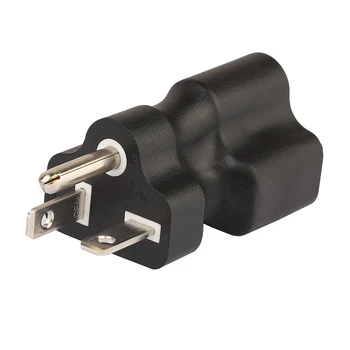 

6-20P TO 6-20R,Nema 6-20P Male to Nema 6-15/20R Comb Female AC Adapter, 20Amp 250V to 15A AC Power Adapte,6-20P TO 6-15R