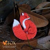 1PC Animal Red Fox Patches Clothing Embroidery fashion clothes stickers style Applique sticker DIY cartoon Clothing Accessories ► Photo 3/6