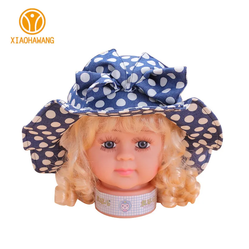 New Baby Girls Caps Dot Bucket Hats For Girls Bow Cotton Sun Hat Spring Baby Caps Baby Photography Props 2017 Girls Clothing (4)